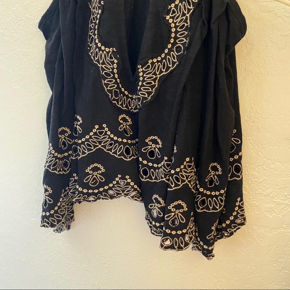 FREE PEOPLE Flowy Razor Back Eyelet Detailed Tank - Picture 9 of 13